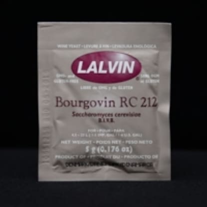 A bag of lalvin bourgovin rc 2 1 2