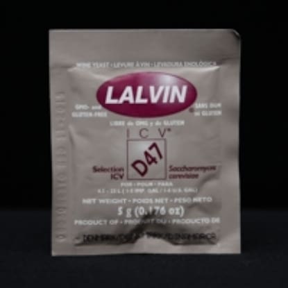 A bag of lalvin d 4 7