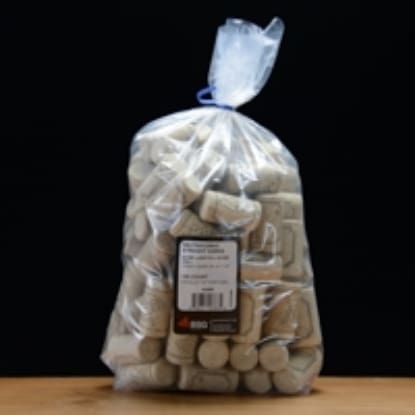 Bag of wine bottle corks.