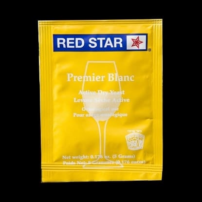 A yellow bag of red star propoley mixer.