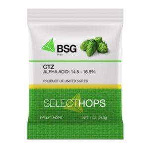 A bag of hops for beer is shown.