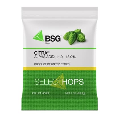 A bag of hops for beer is shown.