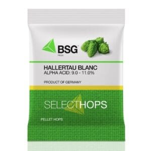 A bag of hops for beer is shown.