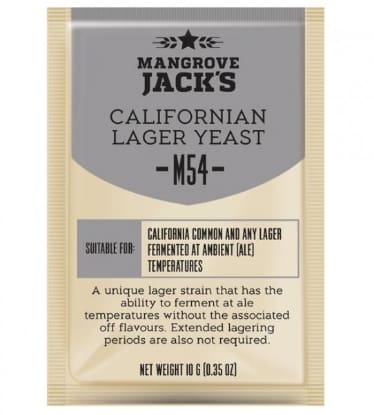 A label for a beer yeast.