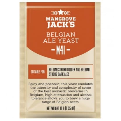 A packet of ale yeast for making beer.