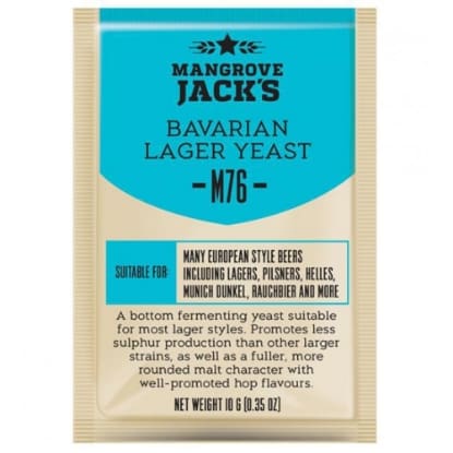 A package of bavarian lager yeast.