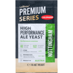 A package of high performance ale yeast.