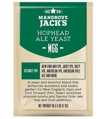 A bag of hops ale yeast for making beer.