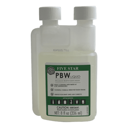 Five Star PBW Liquid bottle, 8 fl oz.