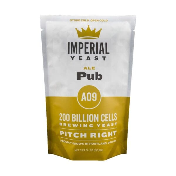 Imperial Yeast Ale Pub A09 200 Billion Cells