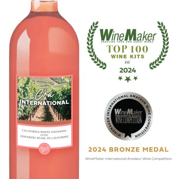 Cru International California White Zinfandel Style