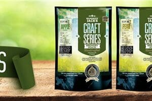 Mangrove Jack's Craft Series Cider Pouches.